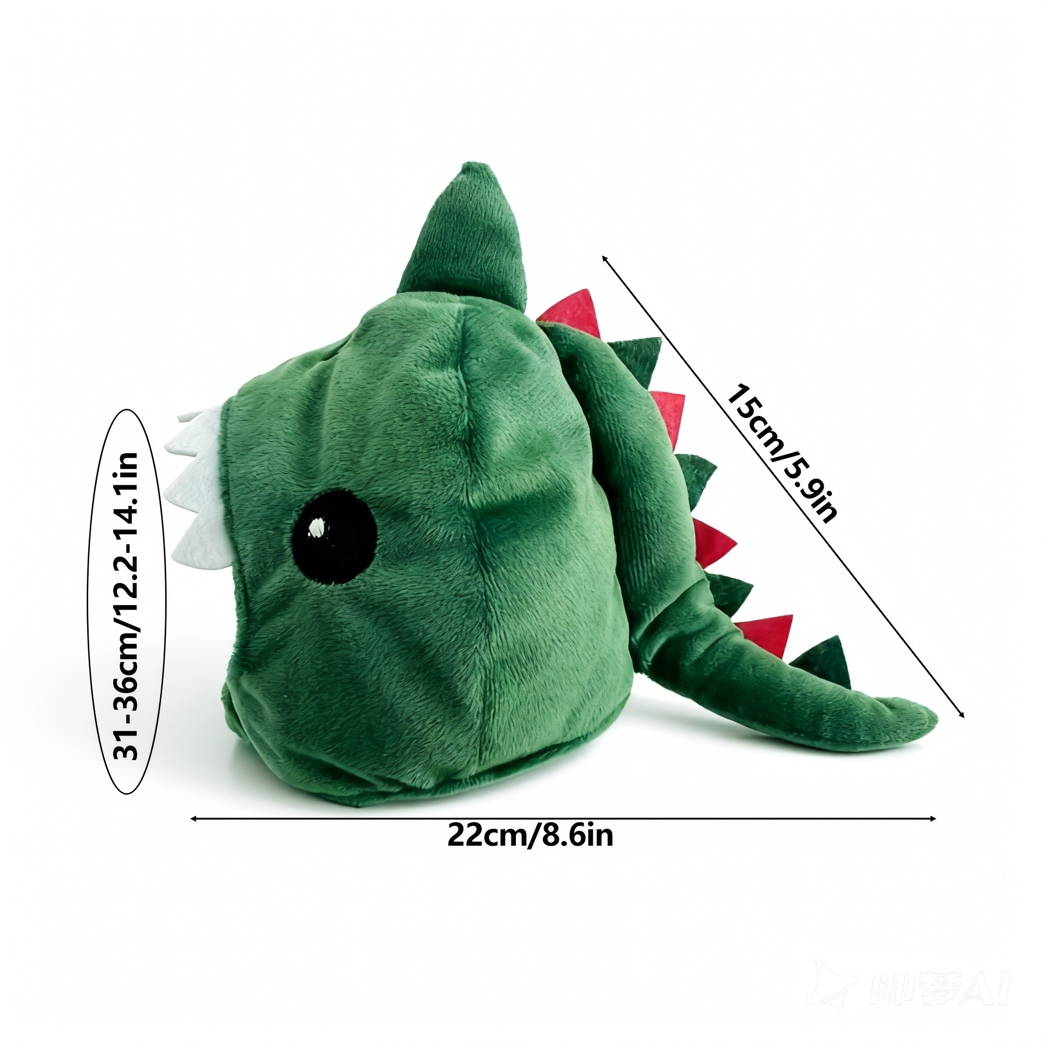 Katzen Dinosaurier Kopfbedeckung Katzen Dinosaurier Kopfbedeckung – Bild 5