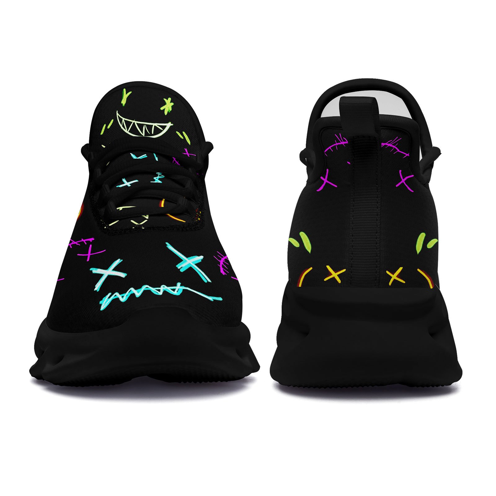 bequeme und atmungsaktive Herren-Freizeitschuhe mit lustigen Graffiti bequeme und atmungsaktive Herren-Freizeitschuhe mit lustigen Graffiti – Bild 10