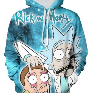 Original Warner Bros. Hoodie mit 'Rick & Morty' Aufdruck
